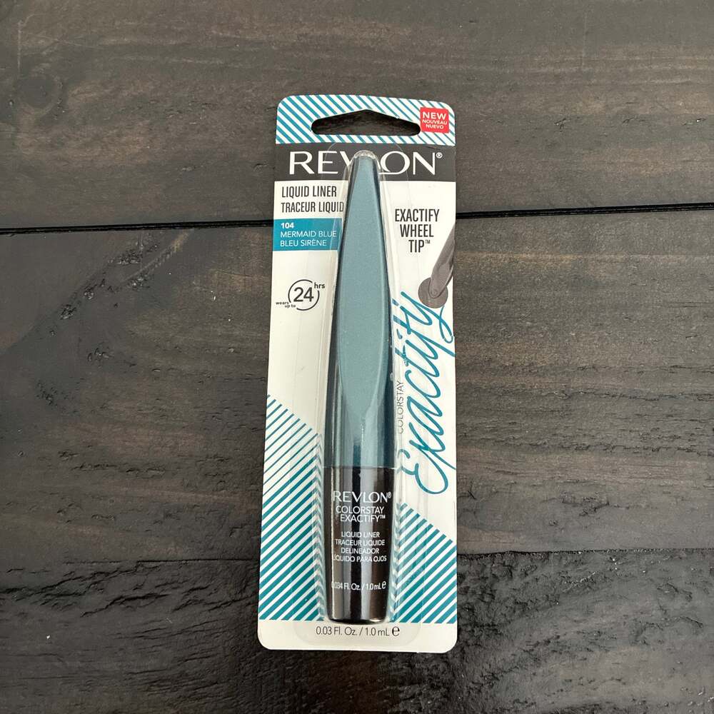 Revlon ColorStay Exactify Wheel Tip Liquid Liner #104 Mermaid Blue NIP